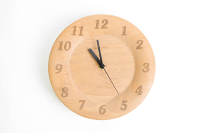 Wide Edge Digital Wall Clock